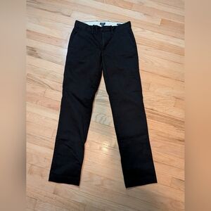 J. Crew Factory Black Chinos